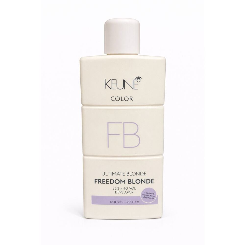 Keune Color Ultimate Blonde Freedom Blonde Developer 40 Vol 33.8 fl oz